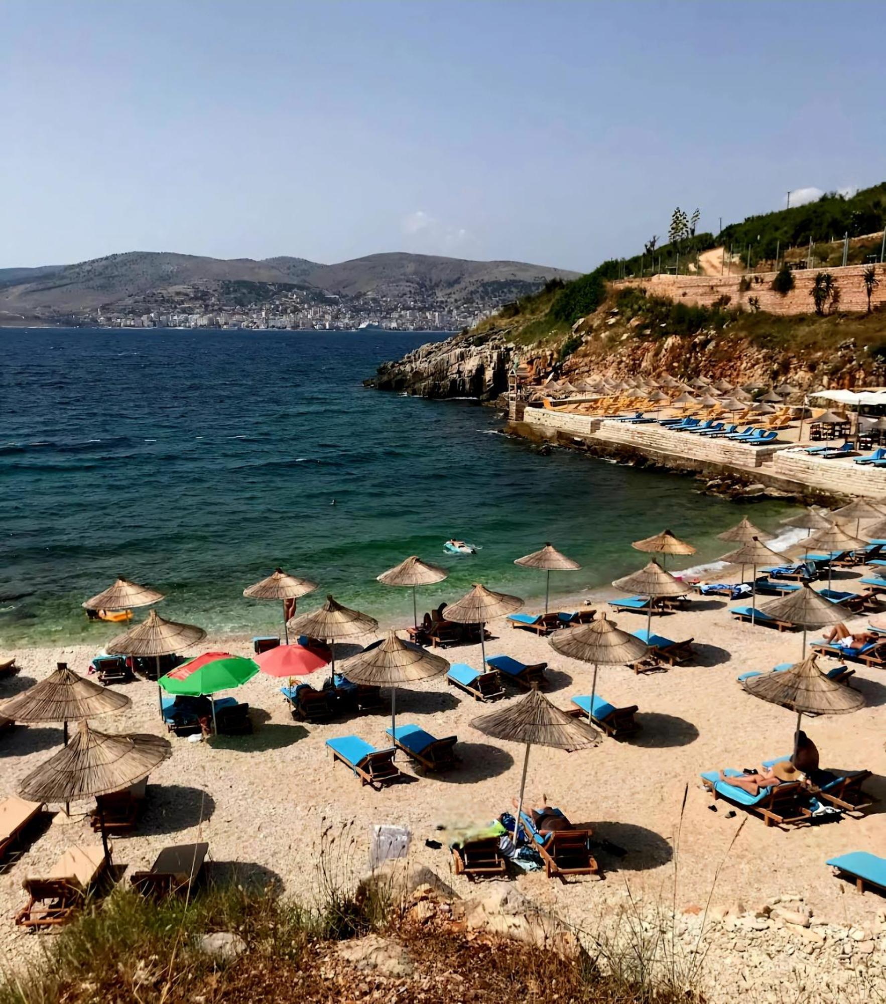 Blue Mare Apartments Saranda Kültér fotó